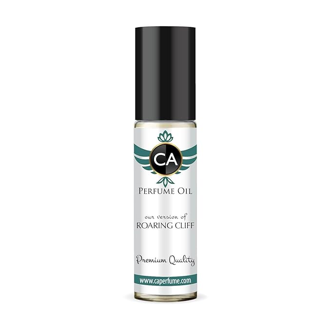CA Perfume Impression of Roaring Cliff for Men Fragrance Oil Aromatic Spicy Scent Long Lasting Cologne for Men Travel Size TSA Ready Mini Parfum Body Oil Roll-on 0.33 Fl Oz 10ml