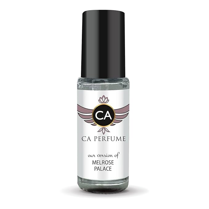 CA Perfume Impression of Melrose Palace for Women Fragrance Oil Floral Woody Musk Scent Long Lasting Perfumes for Women Travel Size TSA Ready Mini Parfum Body Oil Roll-on 0.14 Fl Oz 4ml