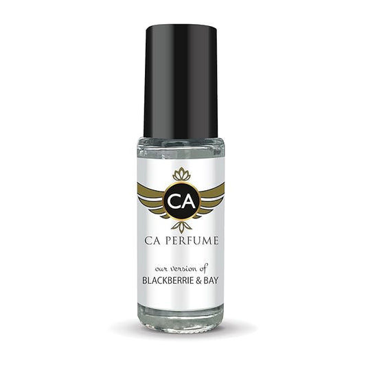 CA Perfume Impression of Blackberrie & Bay for Women Perfume Oil Floral Fruity Scent Long Lasting Fragrance Mini Perfume Sample TSA Ready Body Oil Roll-on 0.14 Fl Oz 4ml