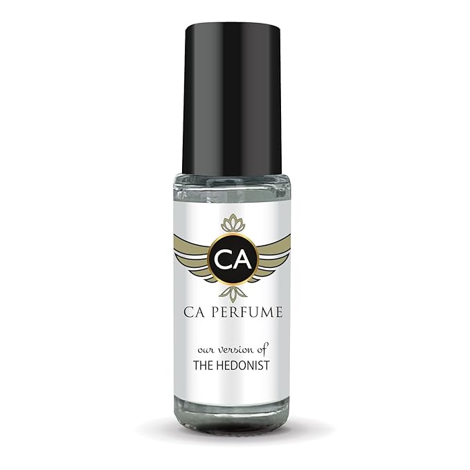 CA Perfume Impression of The Hedonist Unisex Perfume Oil Woody Aromatic Scent Long Lasting Fragrance for Women and Men Travel Size Mini Perfume Sample TSA Ready Body Oil Roll-on 0.14 Fl Oz 4ml