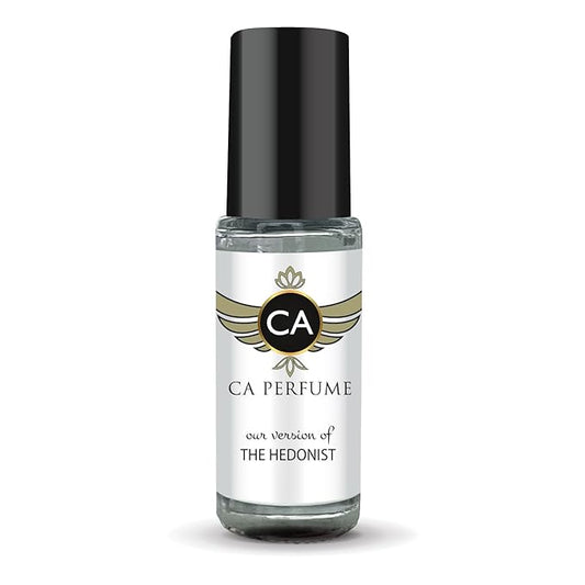CA Perfume Impression of The Hedonist Unisex Perfume Oil Woody Aromatic Scent Long Lasting Fragrance for Women and Men Travel Size Mini Perfume Sample TSA Ready Body Oil Roll-on 0.14 Fl Oz 4ml