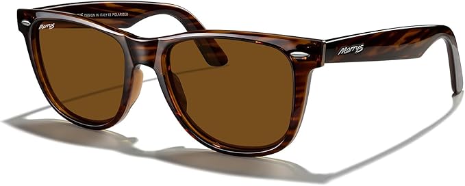 MERRY'S Classic Square Shape Polarized Sunglasses for Womens Mens Retro Designer UV400 Sun Glasses S6140