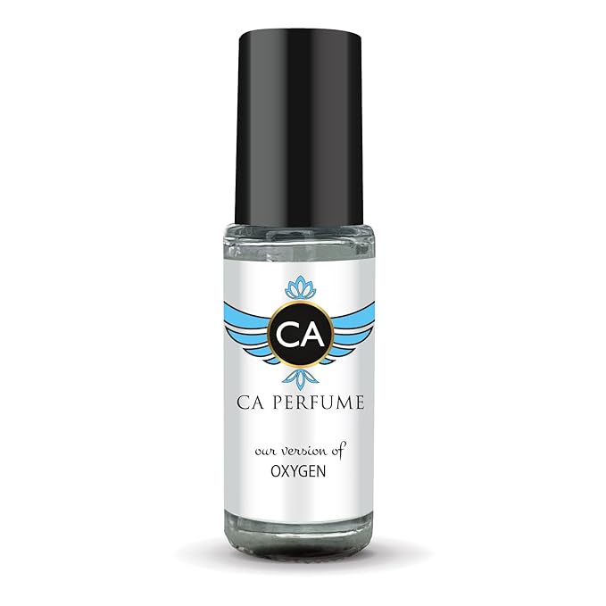 CA Perfume Impression of Oxygen for Women Perfume Oil Floral Aquatic Scent Long Lasting Perfumes for Women Travel Size Mini Perfume Sample TSA Ready Body Oil Roll-on 0.14 Fl Oz 4ml