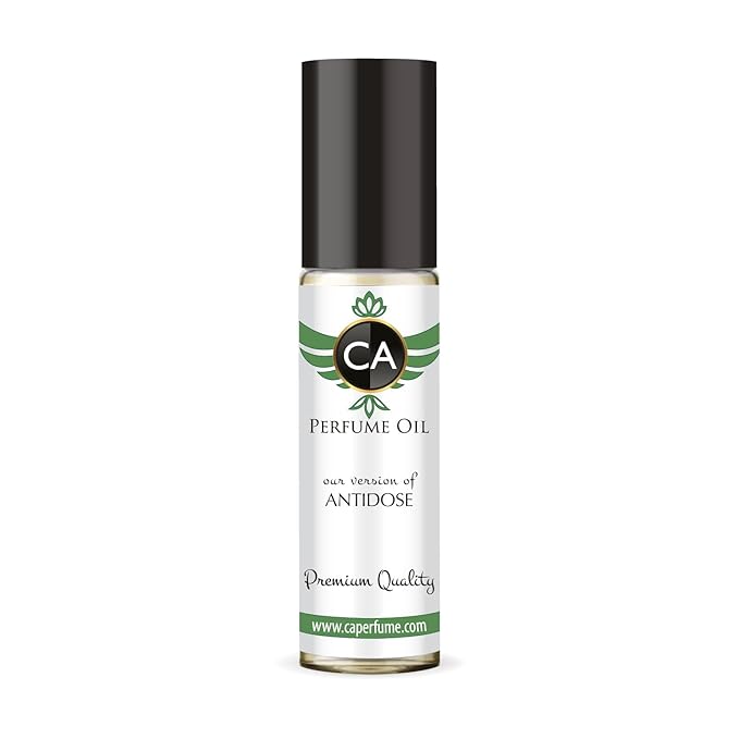 CA Perfume Impression of Antidose for Men Perfume Oil Amber Woody Scent Long Lasting Cologne for Men Travel Size TSA Ready Mini Parfum Body Oil Roll-on 0.33 Fl Oz 10ml