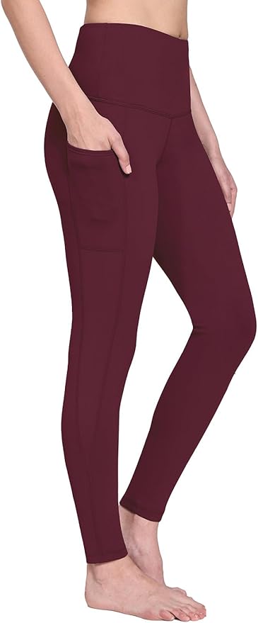 baleaf Winter Clothing Women Leggings Fleece Lined Tights Thermal Warm Thick Cold Weather Gear 1 Pockets