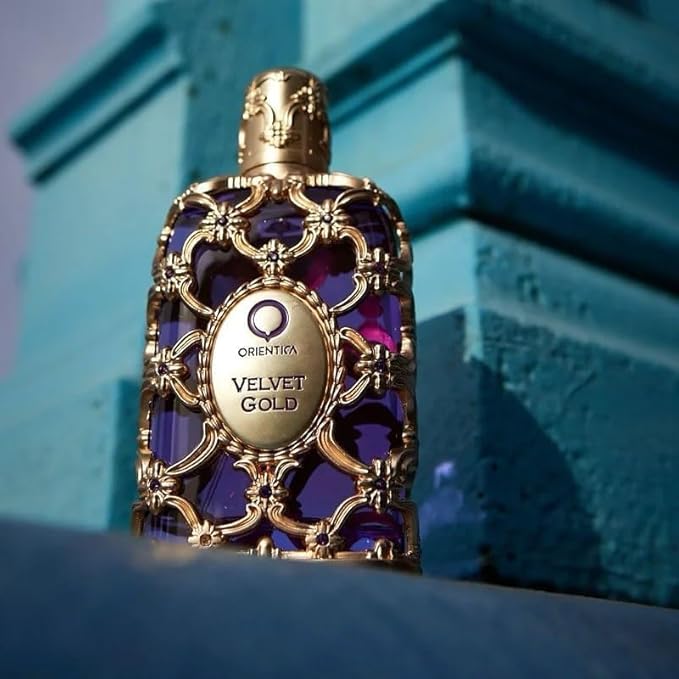 Orientica Luxury Collection Velvet Gold Eau De Parfum – Vanilla, Bergamot, Gourmand, Caramel, Violet, Patchouli, Rose, Musk, Animalic, Amber – Arabic Perfume for Men & Women – 5.0 Fl Oz / 150ml