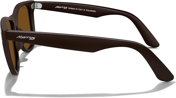 MERRY'S Classic Square Shape Polarized Sunglasses for Womens Mens Retro Designer UV400 Sun Glasses S6140