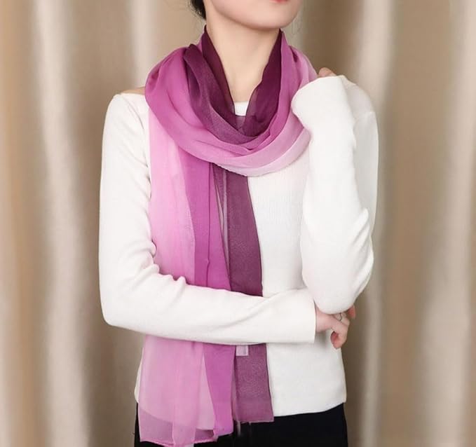 Xyueanlo Scarfs for Women Lightweight Fashion Floral Printed Scarves Neck Scarf Sunscreen Wraps Shawls