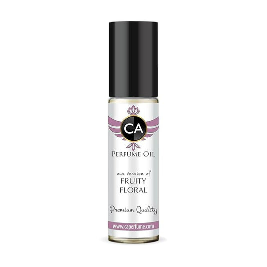 CA Perfume Impression of Fruity Floral Unisex Fragrance Oil Floral Fruity Scent Long Lasting Perfumes for Women & Men Travel Size TSA Ready Mini Parfum Body Oil Roll-on 0.33 Fl Oz 10ml