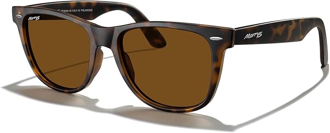 MERRY'S Classic Square Shape Polarized Sunglasses for Womens Mens Retro Designer UV400 Sun Glasses S6140