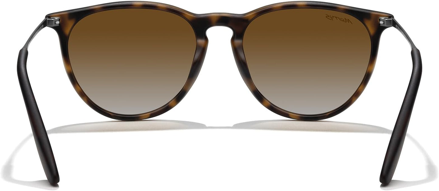 MERRY'S Vintage Polarized Sunglasses for Women Men Retro Round Mirrored Lens Sun glasses UV400