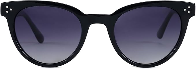 Trendy Round Polarized Women's Sunglasses UV 400 Protection CO1019S