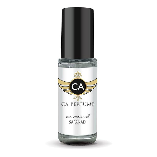 CA Perfume Impression of Safanad for Women Fragrance Oil Floral Scent Long Lasting Perfumes for Women Travel Size TSA Ready Mini Parfum Body Oil Roll-on 0.14 Fl Oz 4ml