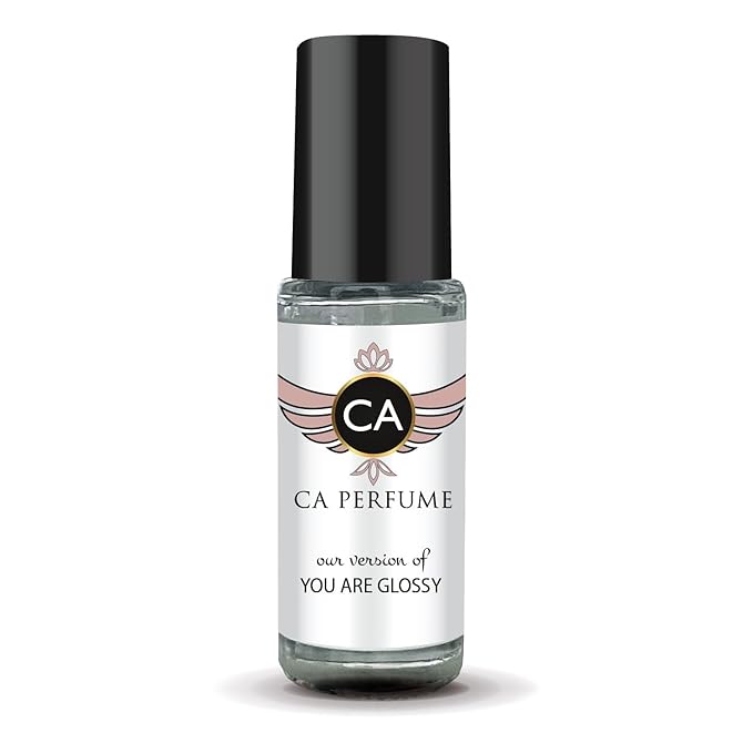 CA Perfume Impression of You are Glossy Unisex Perfume Oil Floral Woody Scent Long Lasting Fragrance for Women and Men Travel Size Mini Perfume Sample TSA Ready Body Oil Roll-on 0.14 Fl Oz 4ml
