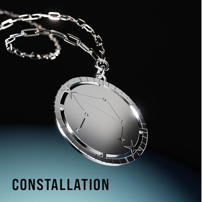 OAK & LUNA - Personalized Engraved Constellation Necklace with Diamond - Designer Gift for Her, Women, Mom - Custom Dainty Jewelry for Christmas, Mother's Day, Birthday