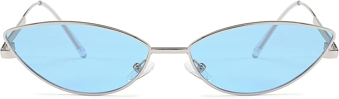 FEISEDY Fashion Designer Sunglasses Retro Small Petals Shape Arc Temple Design B2298