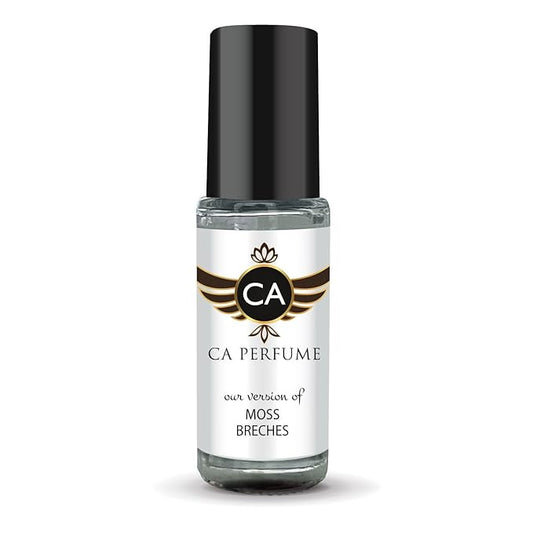 CA Perfume Impression of Moss Breches Unisex Fragrance Oil Chypre Scent Long Lasting Perfumes for Women & Men Travel Size TSA Ready Mini Parfum Body Oil Roll-on 0.14 Fl Oz 4ml