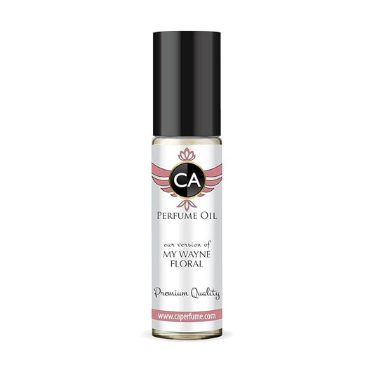 CA Perfume Impression of My Wayne Floral for Women Fragrance Oil Amber Floral Scent Long Lasting Perfumes for Women Travel Size TSA Ready Mini Parfum Body Oil Roll-on 0.33 Fl Oz 10ml