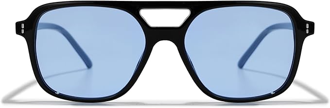 VANLINKER Retro Vintage 70s Square Aviator sunglasses for women men VL9611X