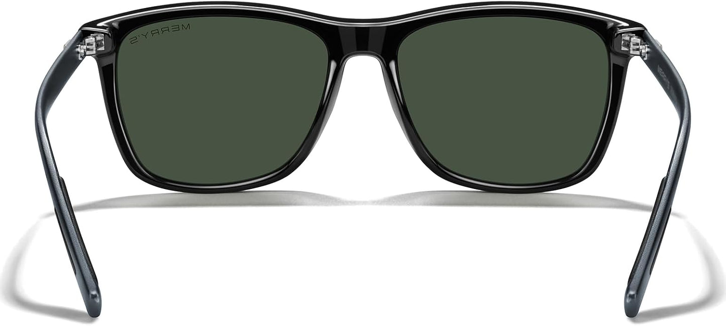 MERRY'S Unisex Polarized Aluminum Sunglasses Vintage Sun Glasses For Men/Women S8286
