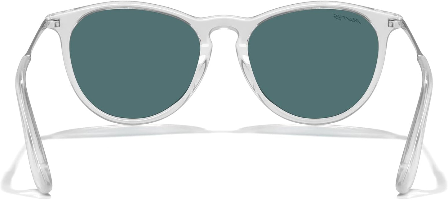MERRY'S Vintage Polarized Sunglasses for Women Men Retro Round Mirrored Lens Sun glasses UV400