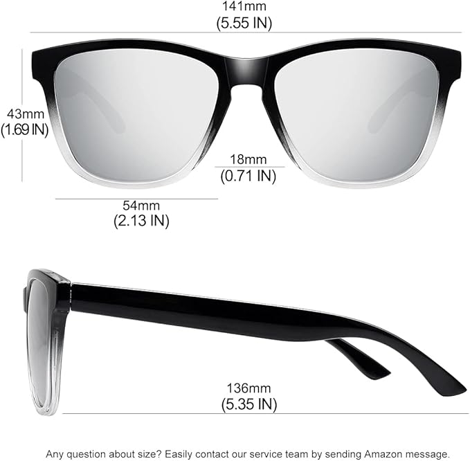 MEETSUN Polarized Sunglasses for Women Men Trendy Classic Retro Designer Style