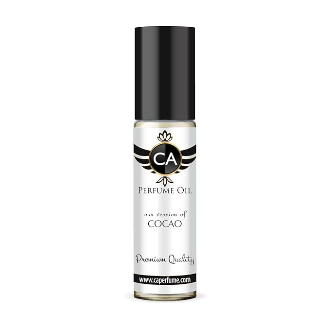 CA Perfume Impression of Cocao for Women Eau De Parfum Chypre Fruity Scent Long Lasting Perfumes for Women Travel Size TSA Ready for Day and Night Wear 0.33 Fl Oz 10ml