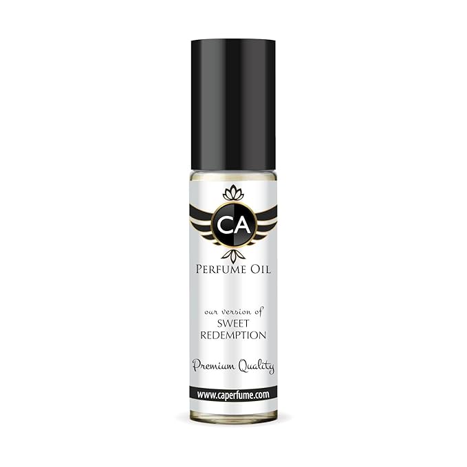 CA Perfume Impression of Sweet Redemption Unisex Fragrance Oil Amber Floral Scent Long Lasting Perfumes for Women & Men Travel Size TSA Ready Mini Parfum Body Oil Roll-on 0.33 Fl Oz 10ml