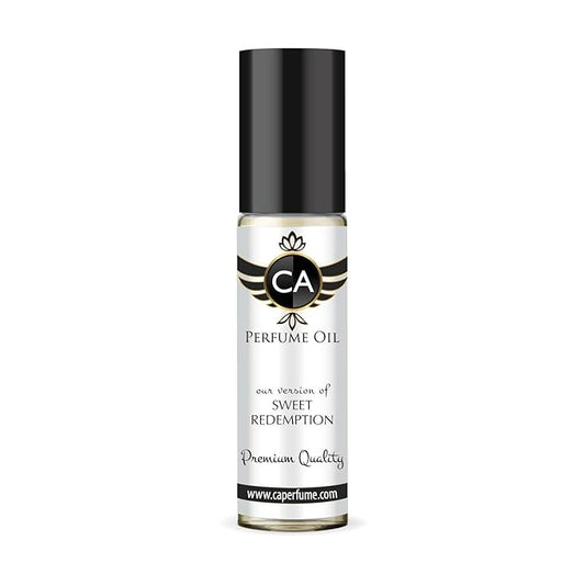 CA Perfume Impression of Sweet Redemption Unisex Fragrance Oil Amber Floral Scent Long Lasting Perfumes for Women & Men Travel Size TSA Ready Mini Parfum Body Oil Roll-on 0.33 Fl Oz 10ml