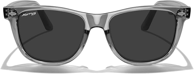 MERRY'S Classic Square Shape Polarized Sunglasses for Womens Mens Retro Designer UV400 Sun Glasses S6140