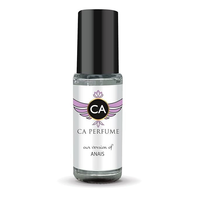 CA Perfume Impression of Anasis for Women Perfume Oil Floral Scent Long Lasting Perfumes for Women Travel Size Mini Perfume Sample TSA Ready Body Oil Roll-on 0.14 Fl Oz 4ml