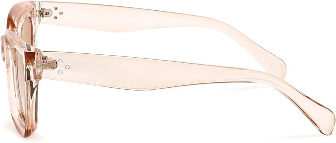 FEISEDY Classic Women Sunglasses Fashion Thick Square Sun Glasses Chunky Frame UV400 B2471