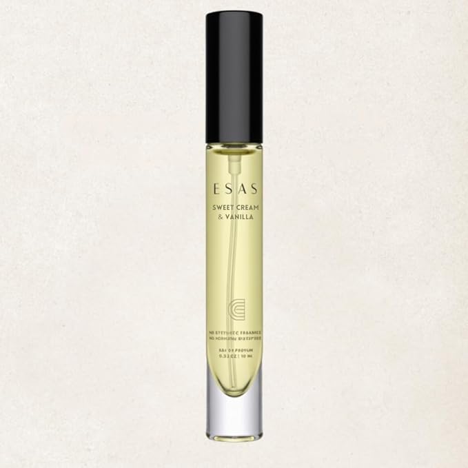 Esas NYC Sweet Cream & Vanilla– Organic Perfume Mist, MADESAFE® – SWEET | CREAMY | NUTTY - 0.33 oz Fragrance EDP