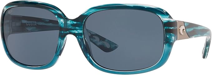 Costa Del Mar Womens Gannet Rectangular Sunglasses