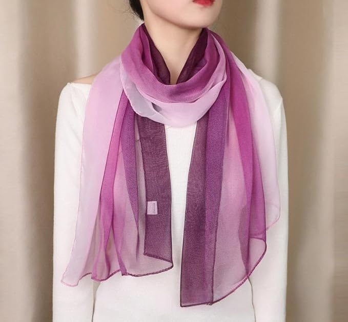 Xyueanlo Scarfs for Women Lightweight Fashion Floral Printed Scarves Neck Scarf Sunscreen Wraps Shawls