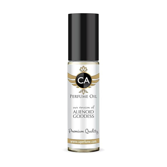 CA Perfume Impression of Alienoid Goddess for Women Fragrance Oil Amber Floral Scent Long Lasting Perfumes for Women Travel Size TSA Ready Mini Parfum Body Oil Roll-on 0.33 Fl Oz 10ml
