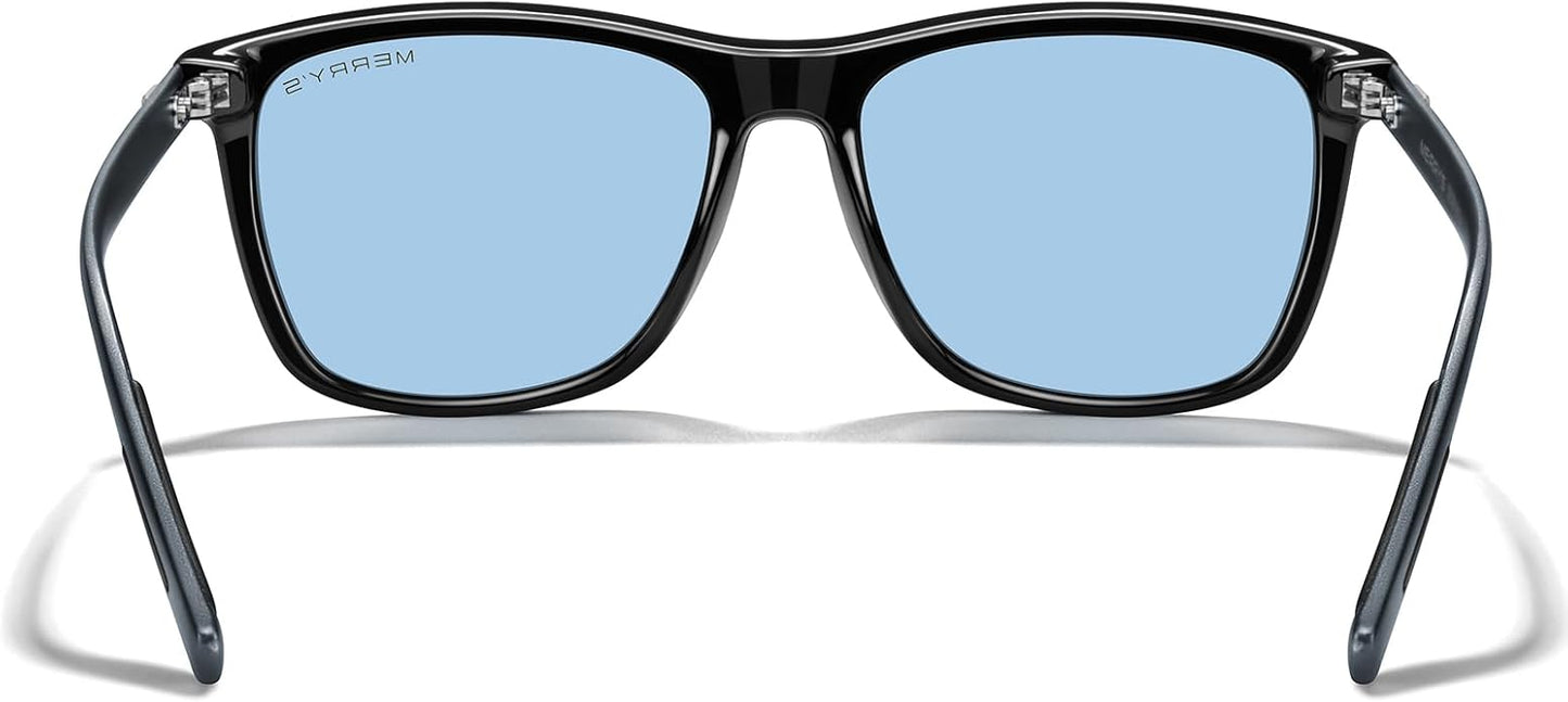 MERRY'S Unisex Polarized Aluminum Sunglasses Vintage Sun Glasses For Men/Women S8286