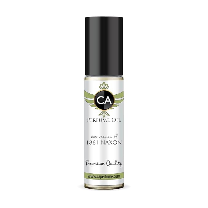 CA Perfume Impression of 1861 Naxos Unisex Eau De Parfum Aromatic Spicy Scent Long Lasting Unisex Fragrance Travel Size TSA Ready for Day and Night Wear 0.33 Fl Oz 10ml