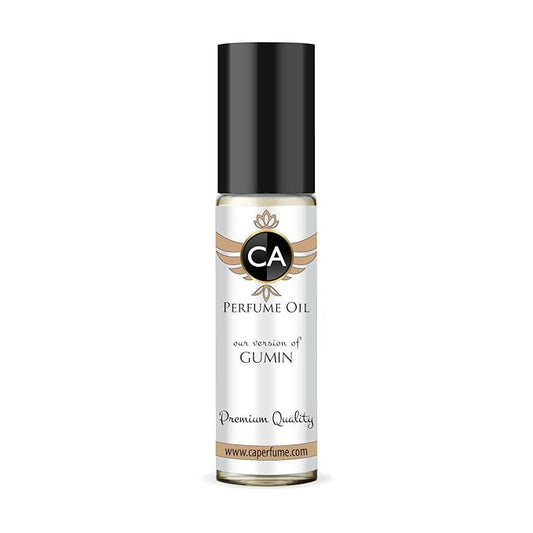 CA Perfume Impression of Gumin Unisex Eau De Parfum Citrus Aromatic Scent Long Lasting Unisex Fragrance Travel Size TSA Ready for Day and Night Wear 0.33 Fl Oz 10ml