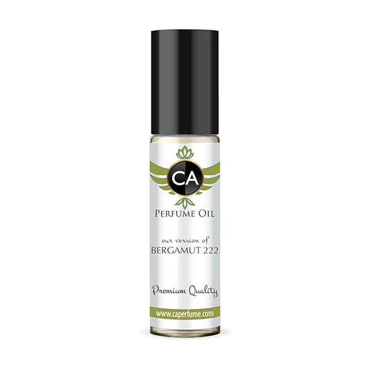 CA Perfume Impression of Bergamote Unisex Fragrance Oil Woody Aromatic Scent Long Lasting Perfumes for Women & Men Travel Size TSA Ready Mini Parfum Body Oil Roll-on 0.33 Fl Oz 10ml