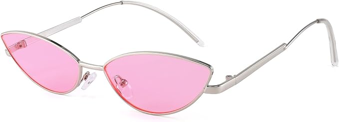 FEISEDY Fashion Designer Sunglasses Retro Small Petals Shape Arc Temple Design B2298