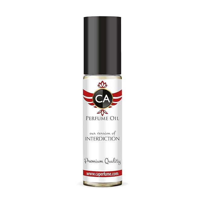 CA Perfume Impression of Interdiction for Women Fragrance Oil Floral Aldehyde Scent Long Lasting Perfumes for Women Travel Size TSA Ready Mini Parfum Body Oil Roll-on 0.33 Fl Oz 10ml