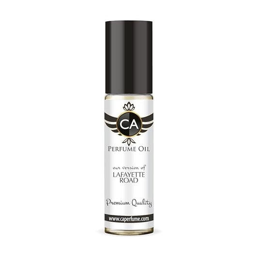 CA Perfume Impression of Lafayette Road Unisex Fragrance Oil Amber Fougere Scent Long Lasting Perfumes for Women & Men Travel Size TSA Ready Mini Parfum Body Oil Roll-on 0.33 Fl Oz 10ml