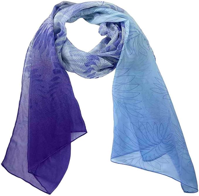 Xyueanlo Scarfs for Women Lightweight Scarves Fashion Print Floral Pattern Scarf Shawls