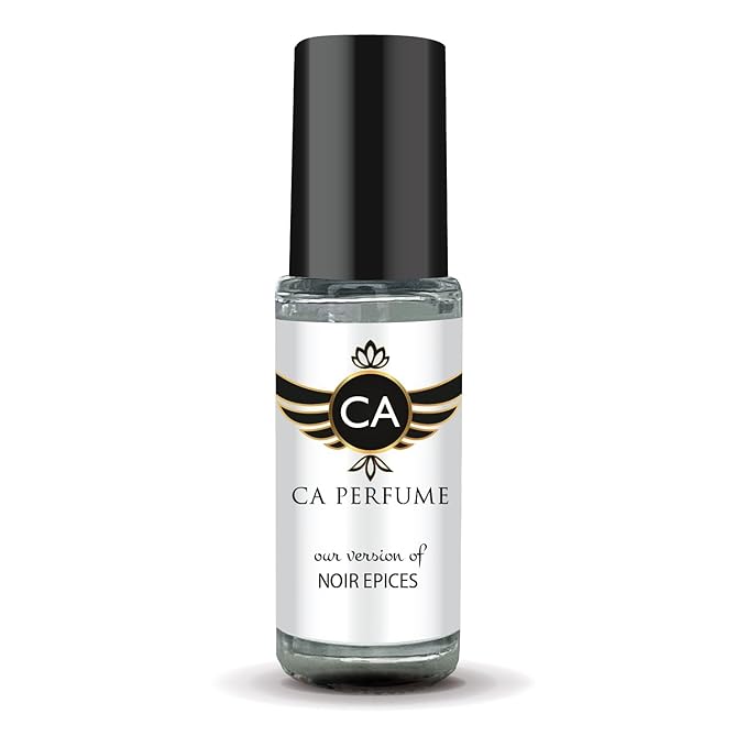 CA Perfume Impression of Noir Epices Unisex Perfume Oil Amber Spicy Scent Long Lasting Fragrance for Women and Men Travel Size Mini Perfume Sample TSA Ready Body Oil Roll-on 0.14 Fl Oz 4ml