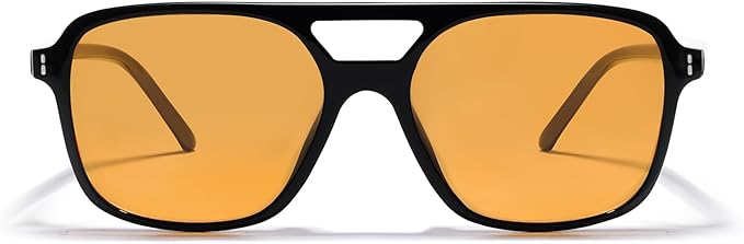 VANLINKER Retro Vintage 70s Square Aviator sunglasses for women men VL9611X