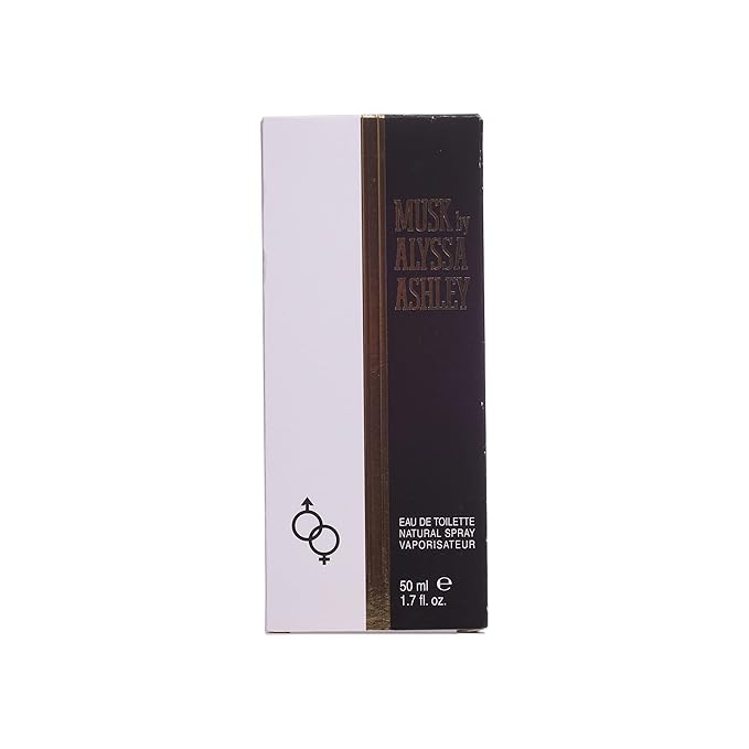 Alyssa Ashley Musk - Perfume for Men and Women with Citrus and Sicilian Bergamot - Long Lasting - Womens Fragrances - 1.7 oz EDT Spray