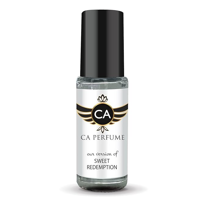 CA Perfume Impression of Sweet Redemption Unisex Fragrance Oil Amber Floral Scent Long Lasting Perfumes for Women & Men Travel Size TSA Ready Mini Parfum Body Oil Roll-on 0.14 Fl Oz 4ml
