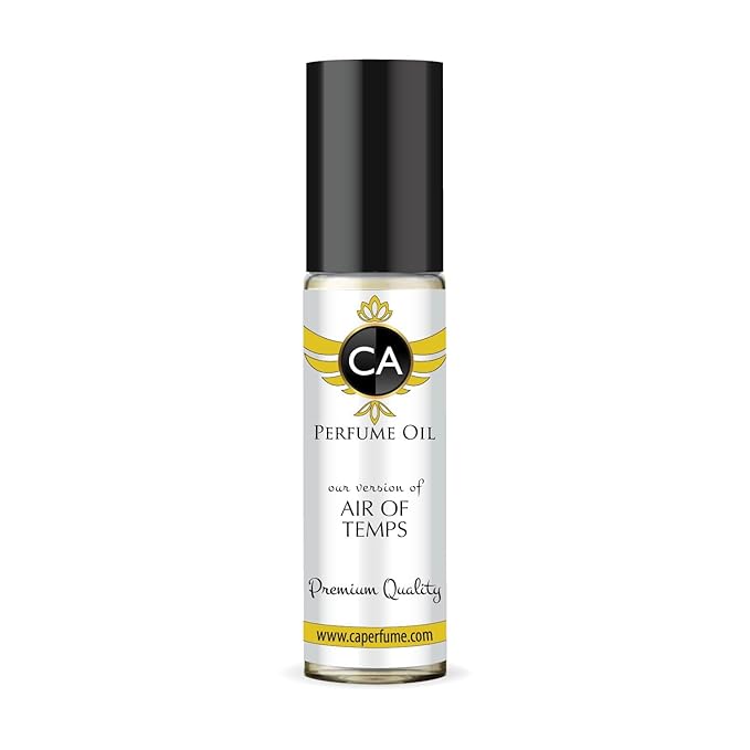 CA Perfume Impression of Air of Temps for Women Eau De Parfum Floral Scent Long Lasting Perfumes for Women Travel Size TSA Ready for Day and Night Wear 0.33 Fl Oz 10ml