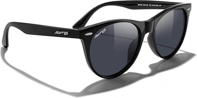MERRY'S Retro Round Polarized Sunglasses for Women Fashion Trendy Shades S6185